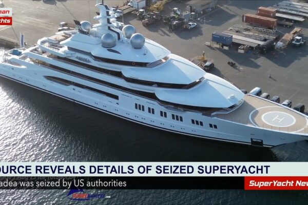 Sursa oferă detalii despre superyacht-ul confiscat în San Diego |  Clipuri SY
