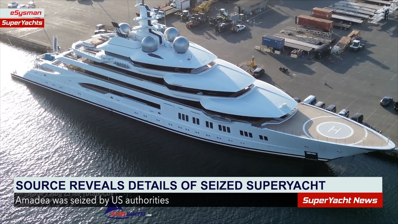 Sursa oferă detalii despre superyacht-ul confiscat în San Diego |  Clipuri SY