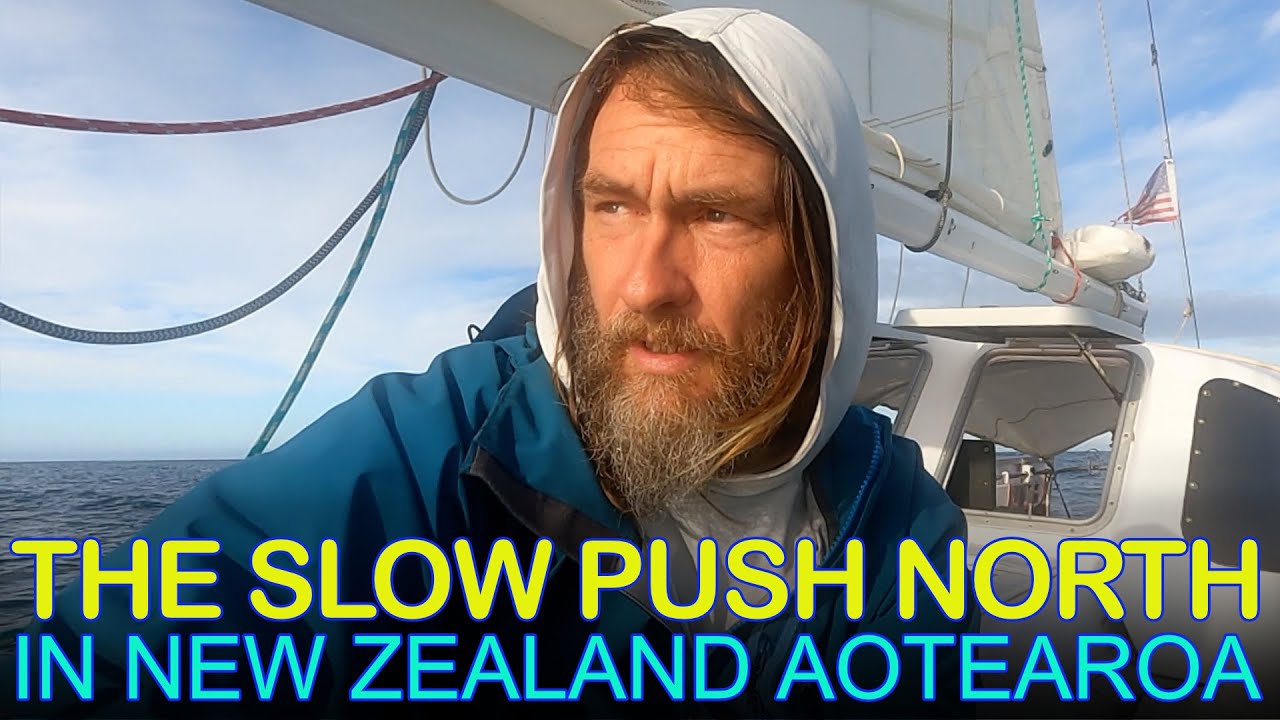 Împingerea lentă spre vârful insulei de nord a Noii Zeelande și printarea unui pește Kahawai