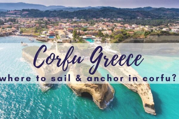 Unde să navighezi și să ancorați în Corfu, Grecia Canalul de navigație SeaTV