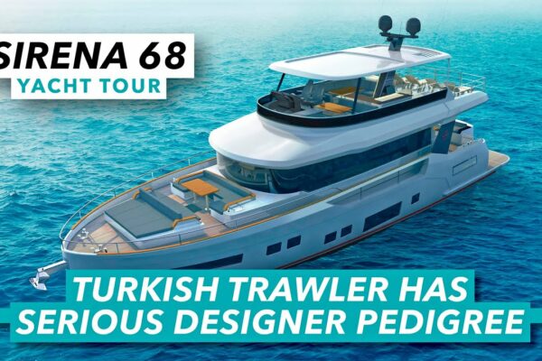 Tur cu iaht Sirena 68 |  Traulerul turcesc de 1,9 milioane EUR are un pedigree serios de design |  Barcă cu motor și iahting