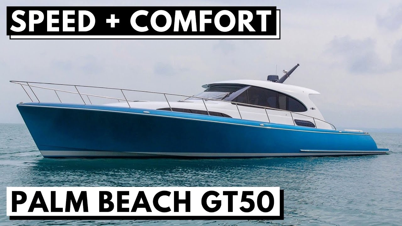 TUR DE YACHT LA PALM BEACH GT50 EXPRESS / Cruiser de lux Downeast Performance