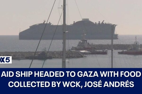 José Andrés: Nava de ajutor care navighează spre Gaza pentru a livra 200 de tone de alimente colectate de World Central Kitchen