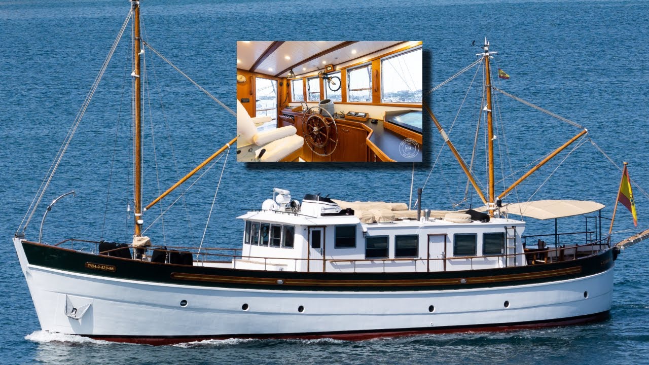 695.000 € Long Range Luxury Explorer Yacht DE VANZARE!  |  Complet remontat M/Y "Ferrara"