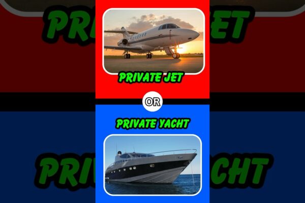 Ai prefera un jet privat sau un iaht?  #quiz #wouldyourather #quizgeniuslab