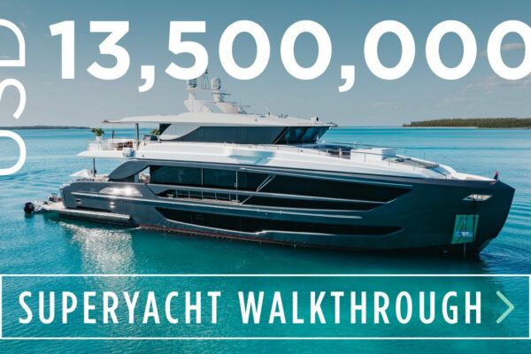 UNTETHERED - 13.500.000 $ Horizon Yacht Walkththrough