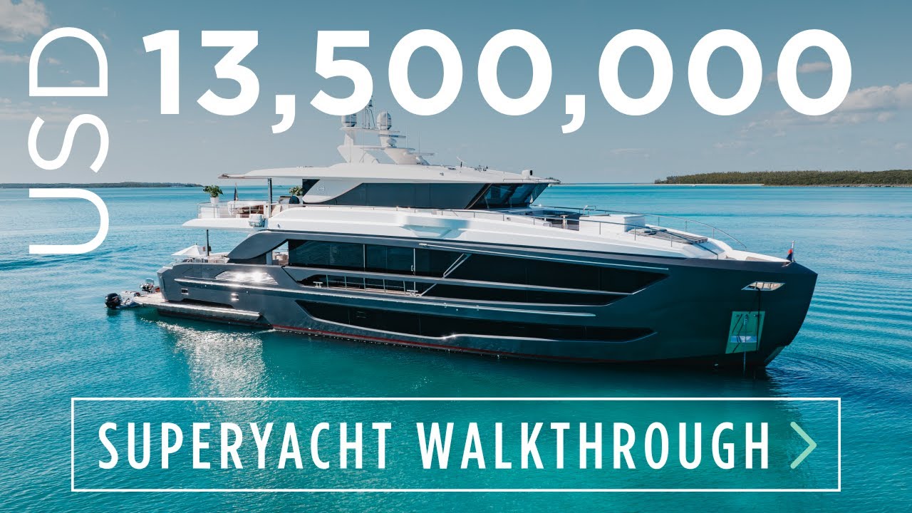 UNTETHERED - 13.500.000 $ Horizon Yacht Walkththrough