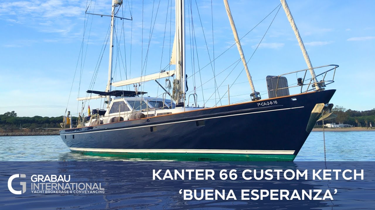 1996 KANTER 66 CUSTOM KETCH 'Buena Esperanza' |  Yacht cu vele de vânzare cu Grabau International