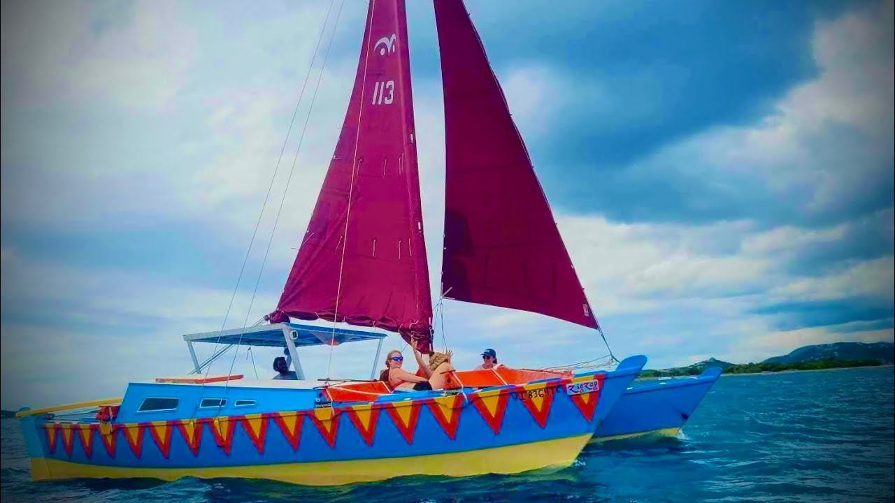 Navigați pe Wharram TIKI 30!!  Călătoria Fecioara palpitantă a lui ZIG ZAG și încercările pe mare!