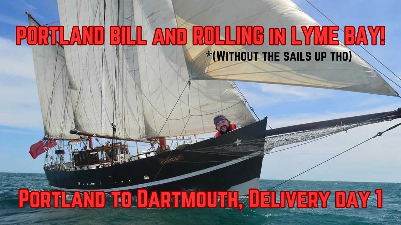 Luați un TALLSHIP în jurul PORTLAND BILL!  Portland - Dartmouth pe MOONFLEET