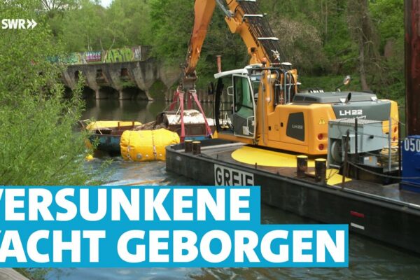 Sunken Yacht: O aventură de salvare în Lahn