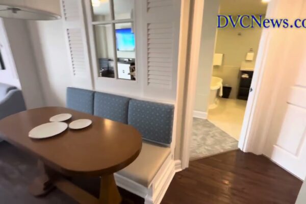 Tur al camerei renovate Disney's Beach Club Villas 541 cu două dormitoare