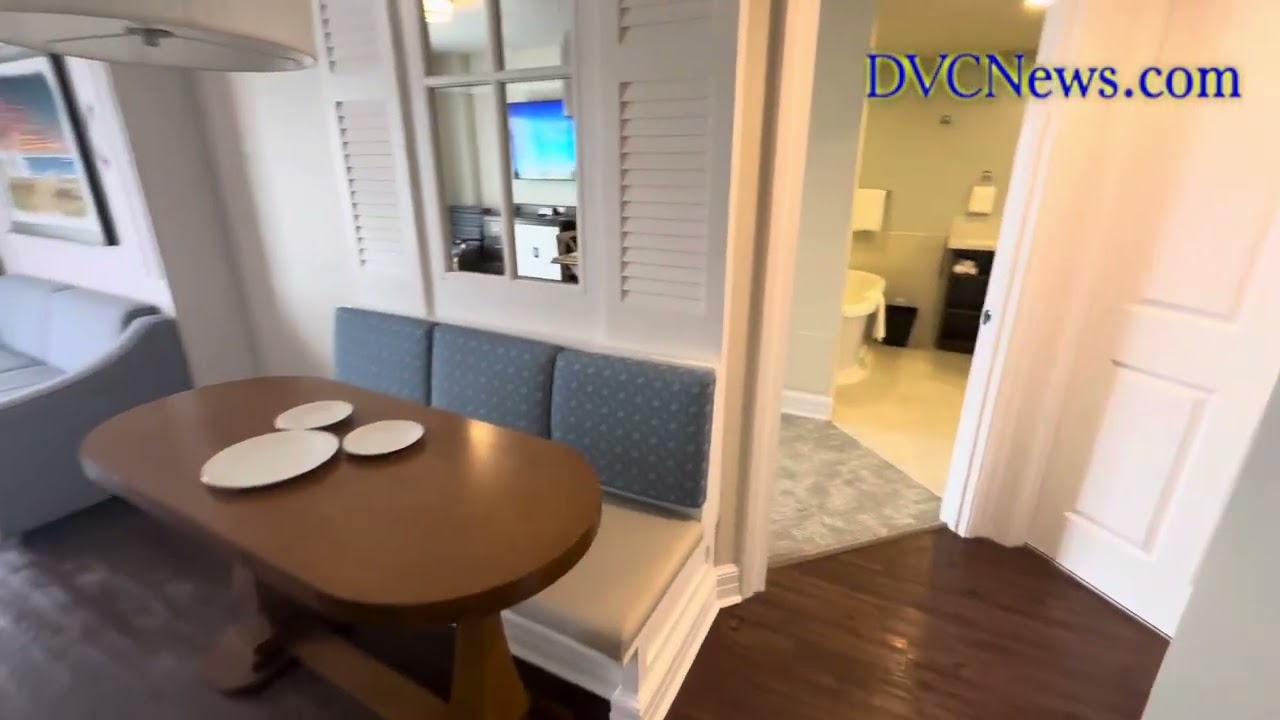 Tur al camerei renovate Disney's Beach Club Villas 541 cu două dormitoare
