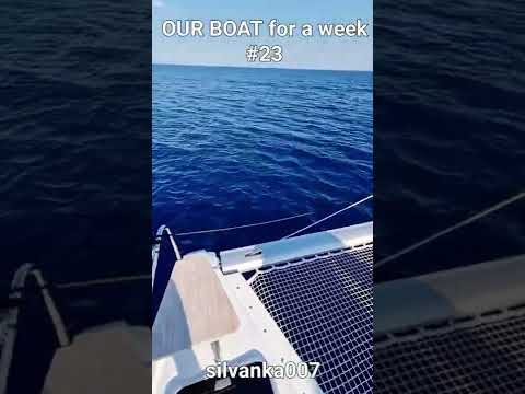 Yachting Beast - Închiriere barca cu vele CATAMARAN, FOUNTAINE PAJOT ISLA 40, LEFKADA Marea Ionică #shorts
