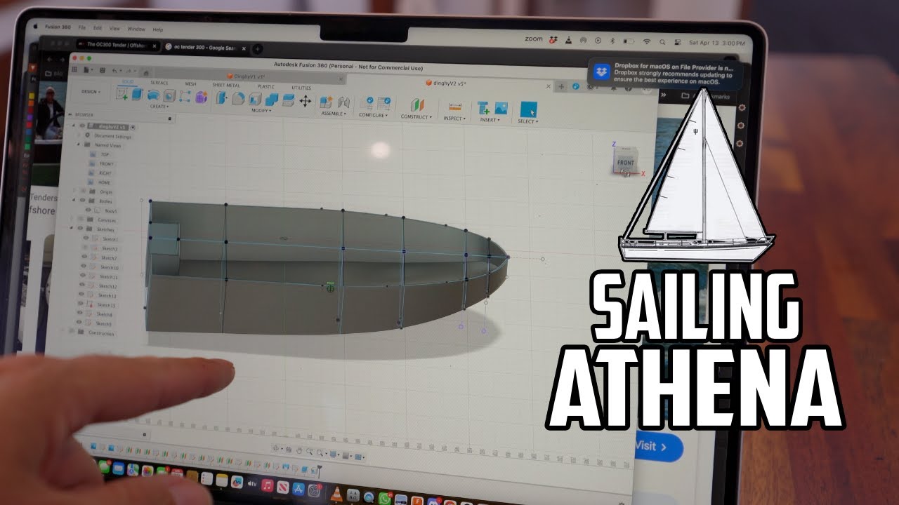 Sail Life - Miez de spumă DIY din fibră de carbon