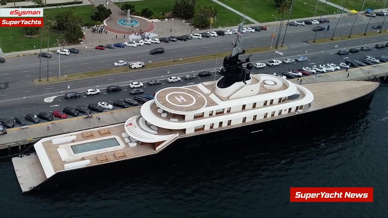 Superyacht-ul apare în San Diego |  Iahturi identice observate unul lângă altul!  |  Clipuri SY