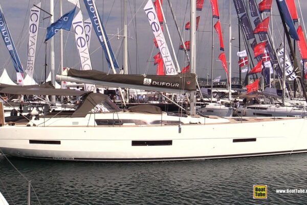 2022 Dufour 56 Sailing Yacht - Tur Walkaround - Festivalul de Yachting de la Cannes 2021