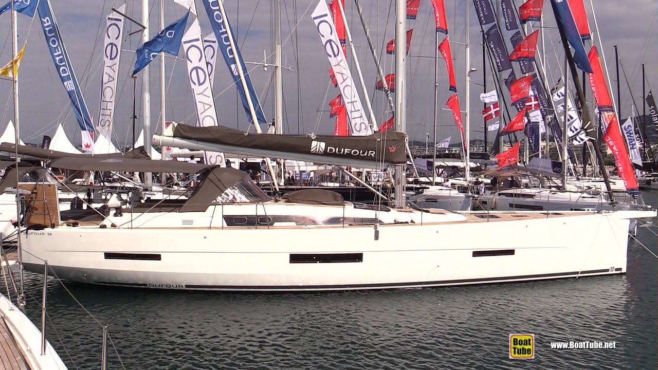 2022 Dufour 56 Sailing Yacht - Tur Walkaround - Festivalul de Yachting de la Cannes 2021