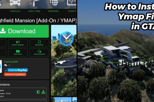 Cum se instalează fișierele YMAP/Map Builder în GTA 5 (2023) |  Instalare Highfield Mansion