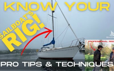 Cunoaște-ți RIG-ul barca cu pânze!  Sfaturi și tehnici de la un PRO pentru a vă menține SPAR-ul ridicat și COSTURILE scăzute!