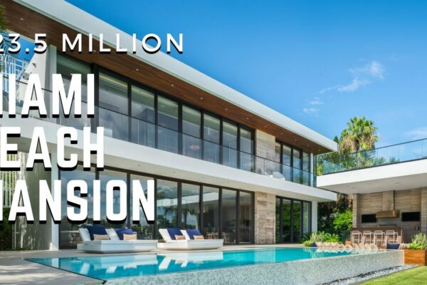 Vizitați cel mai nou conac modern din Miami Beach, oferit la 23,5 MILIOANE USD