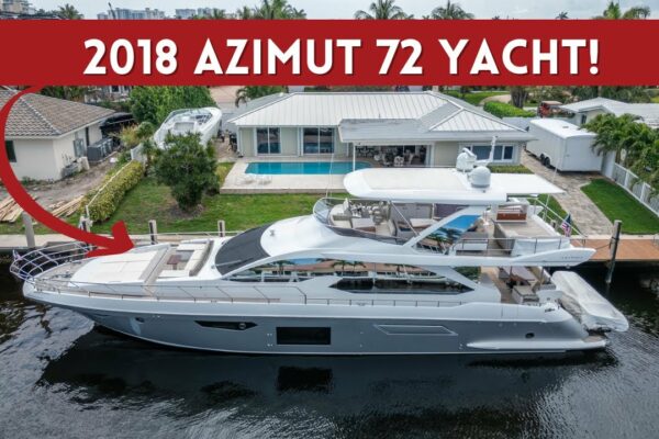2018 Azimut 72 "Velocity" |  Călătorie cu barca