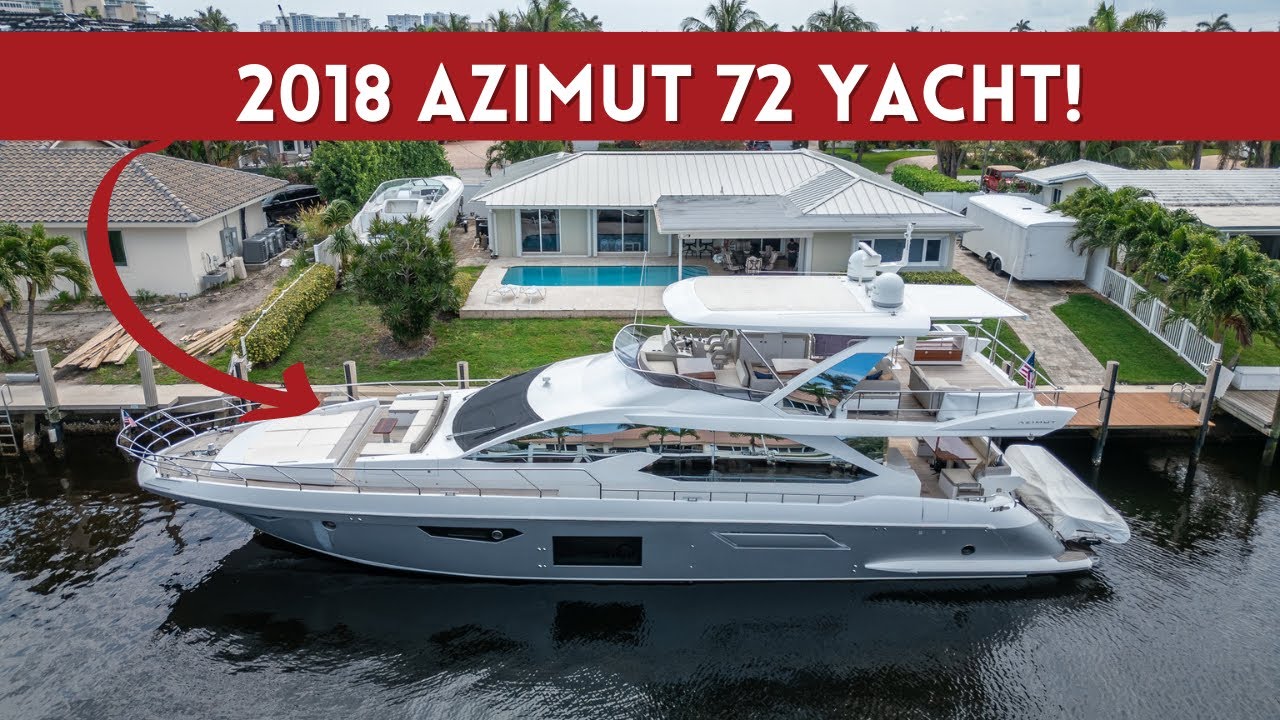 2018 Azimut 72 "Velocity" |  Călătorie cu barca