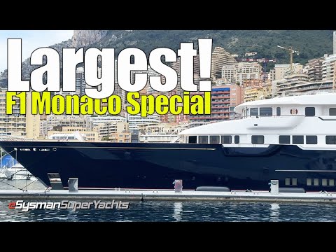 Ediția F1: Cele mai mari iahturi din Monaco!