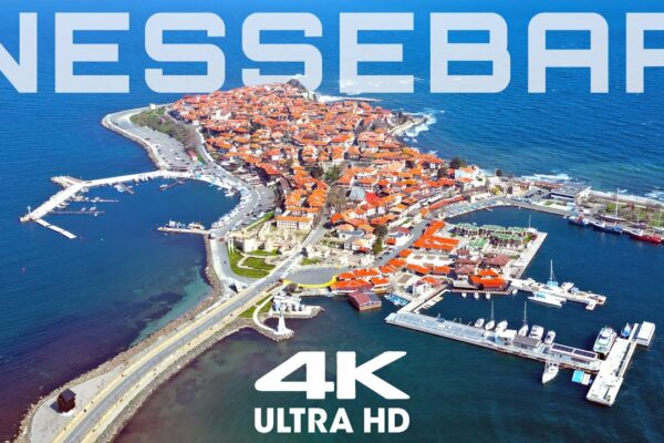 Bijuteria ascunsă a Bulgariei: Nessebar în video cu dronă 4K