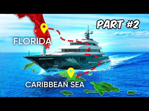 Cursa împotriva vremii a echipajului Superyacht-ului din Caraibe până în Florida!  |  Partea 2