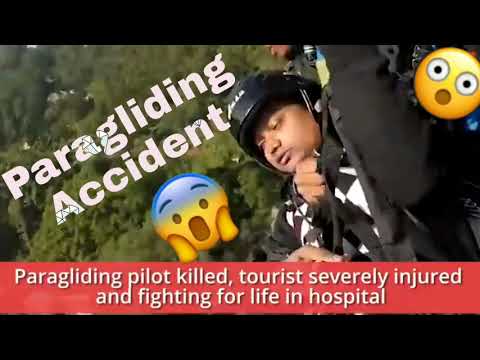 Accident de parapanta!  Pilot ucis și Tourist grav rănit RIP.  #ParaglidingCrashhttp