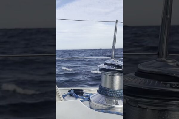 Valuri mari sau doar camera?  #sailing #sailinglife