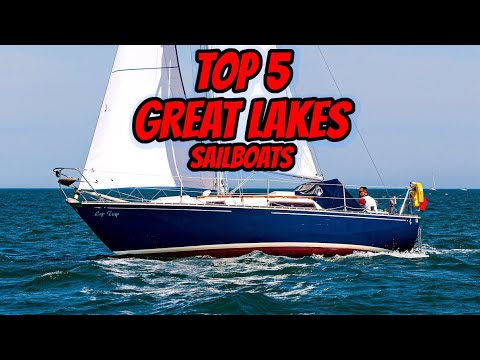 Top 5 barci cu pânze din Marea Lacuri!  Ep 280 - Lady K Sailing