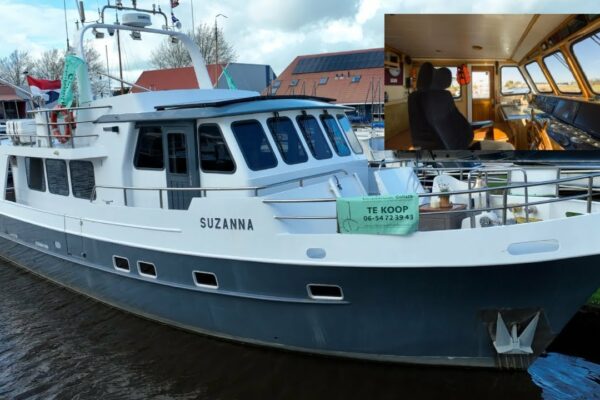 Acesta a fost Hull 1 construit de DAMEN și proiectat de VRIPACK (Și ea este DE VÂNZARE) Tur cu barca de 375.000 EUR!