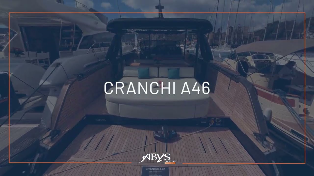 Cranchi A46 Luxury Tender - Yacht Tour 2024 |  À vendre - Yacht De Vanzare |  ABY'S YACHTING