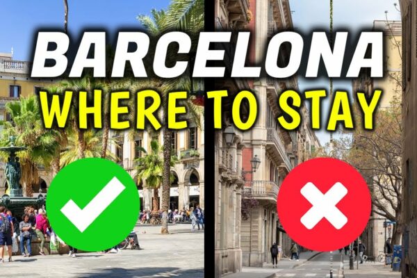 Top 3 cele mai bune și proaste locuri și cartiere pentru a sta în Barcelona, ​​Spania - Unde să stați