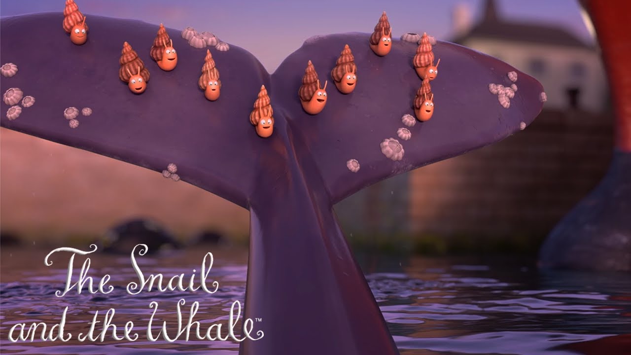 Toți melcii au pornit pe balenă!  @GruffaloWorld: Melcul și balena