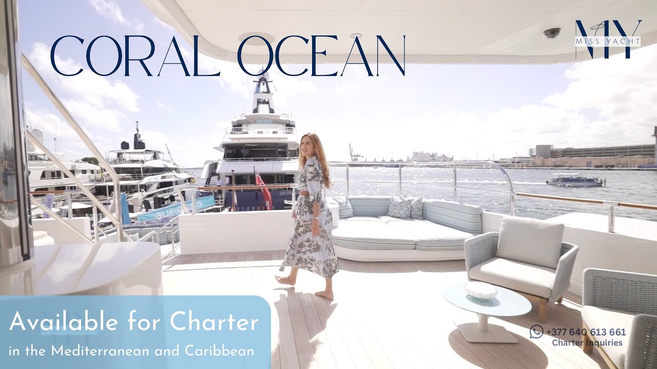Superyacht AHOY CLUB - CORAL OCEAN - Charter pentru Grand Prix Monaco 2023