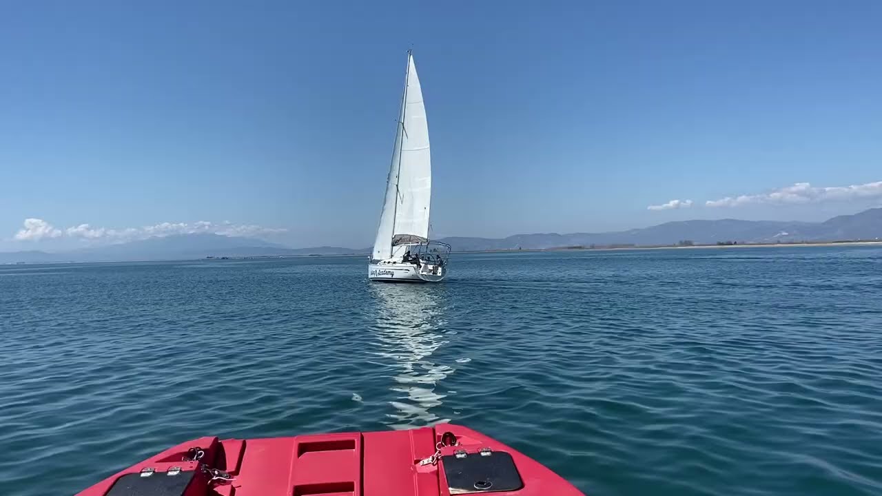 Lecții de la Academia de navigație în acțiune.  Keramoti, Grecia