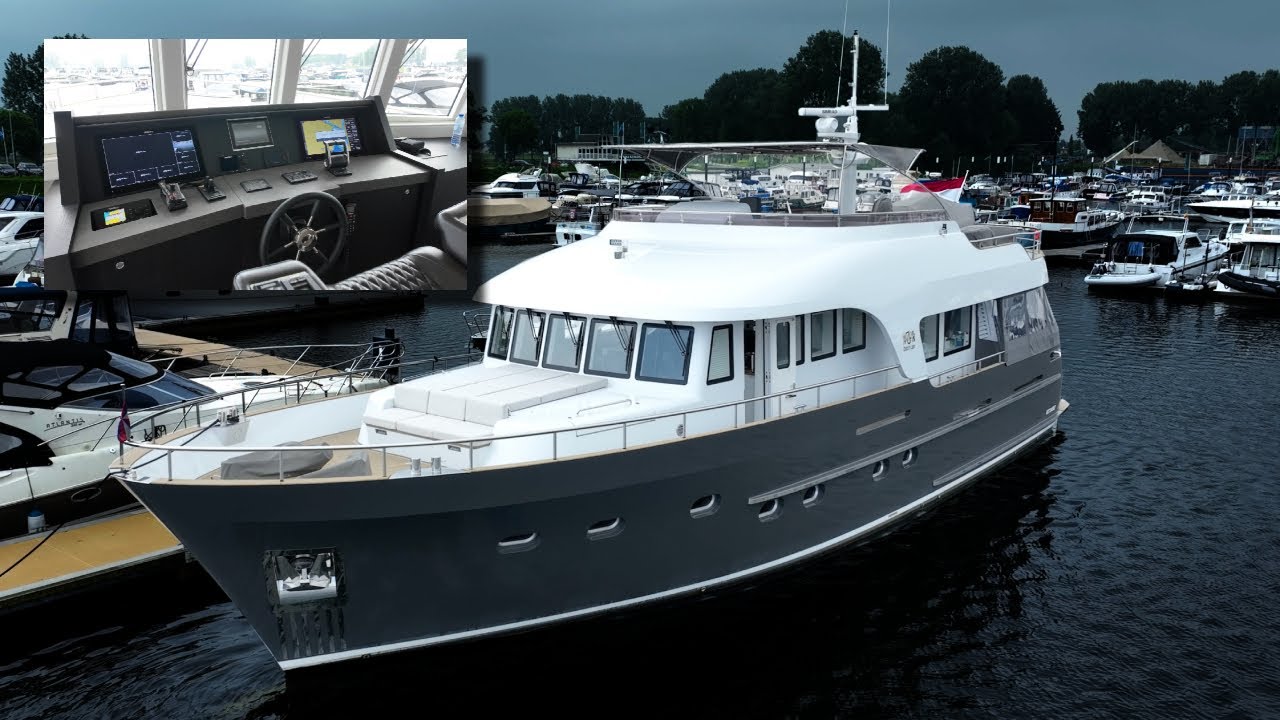 O REDUCERE DE 3.250.000 EUR Explorer Yacht DE VÂNZARE!  Tur complet cu barca M/Y „Dutch Lion”!