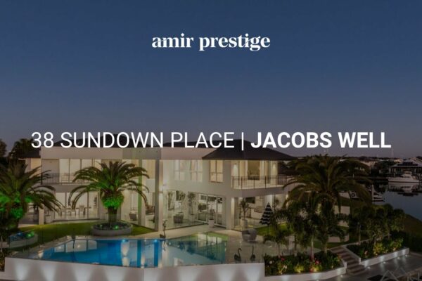 38 Sundown Place, Jacobs Well |  Acasă de lux pe malul apei |  Amir Prestige