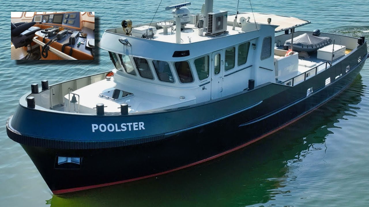 899.000 EUR Trawler Style Explorer Yacht „Polester” (gamă de 3.000 NM)