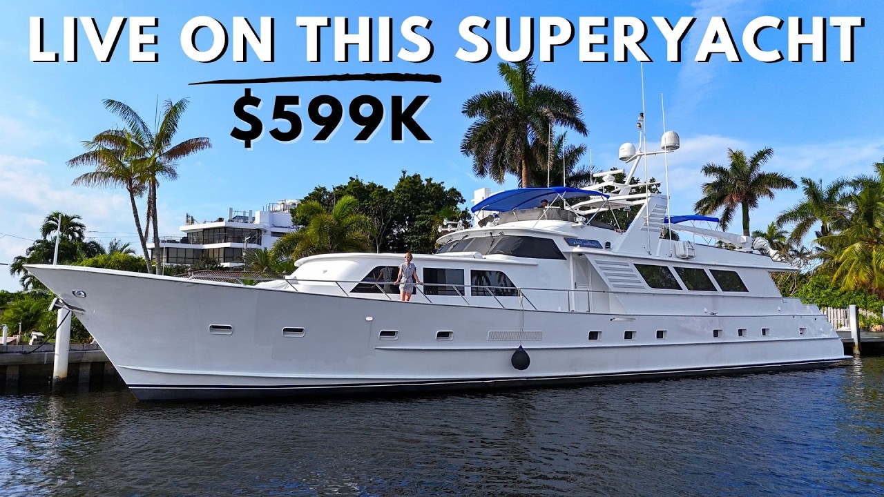 599.000 USD în direct pe acest SuperYacht clasic din Florida