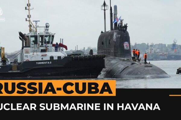 Videoclipul arată un submarin nuclear rusesc navigând spre Havana, Cuba |  Al Jazeera Newsfeed