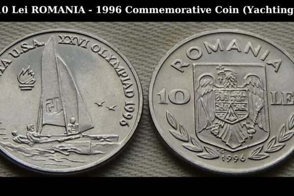 10 Lei ROMANIA - 1996 (Moneda Comemorativa - Yachting)