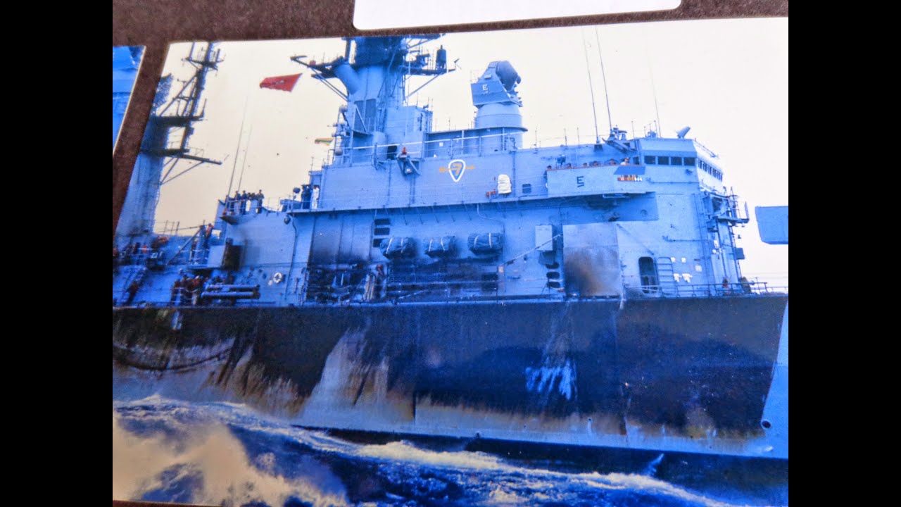 Croazieră USS Chipola AO 63 West PAC '68 '69 '70 În curs de reaprovizionare