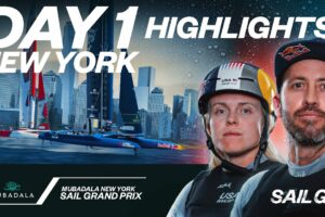 Repere în ziua 1 // Mubadala New York Sail Grand Prix |  SailGP