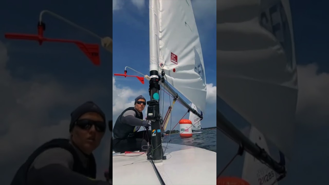 Săptămâna Kiel 2024 - Ziua 2 - ILCA 6 Sailing #yachttv #sailing #kielerwoche