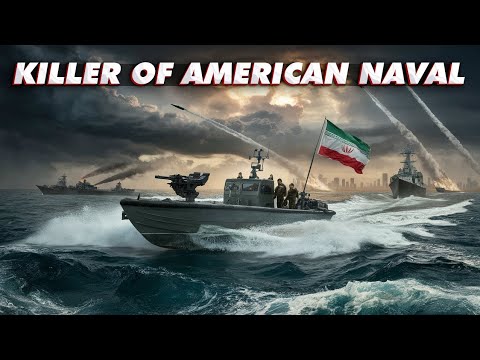 „Bărcile rapide avansate ale Iranului vs navele de război americane din Golful Persic”