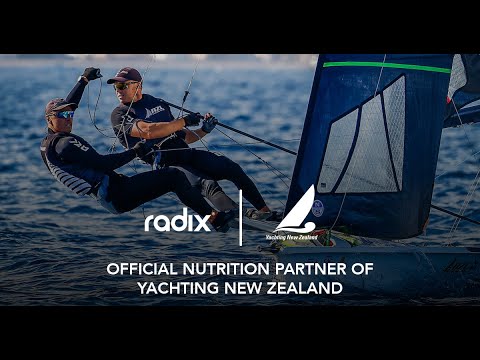 Vă prezentăm Radix, partenerul oficial de nutriție al Yachting New Zealand.